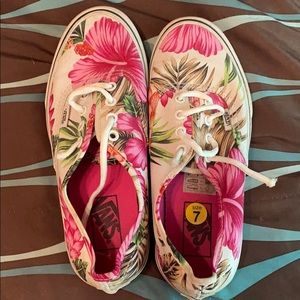 Floral authentic Vans